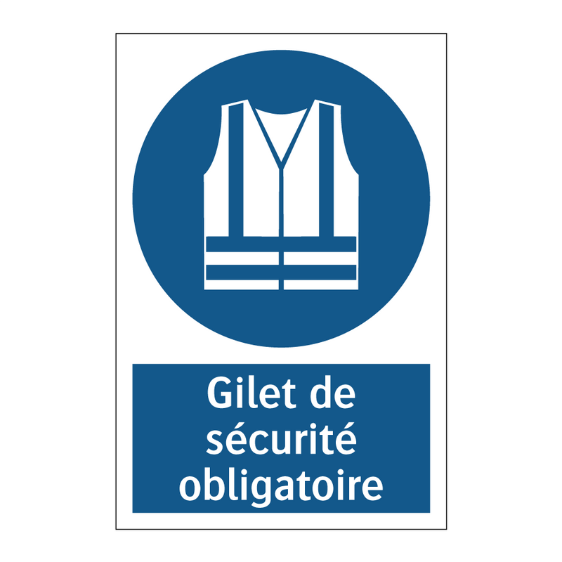 Gilet de sécurité obligatoire