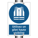 Utilisez un gilet haute visibilité