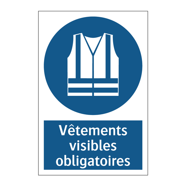 Vêtements visibles obligatoires
