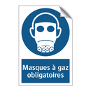 Masques à gaz obligatoires