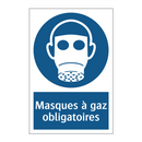 Masques à gaz obligatoires
