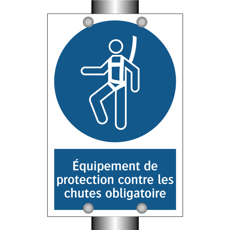 Équipement de protection contre les chutes obligatoire