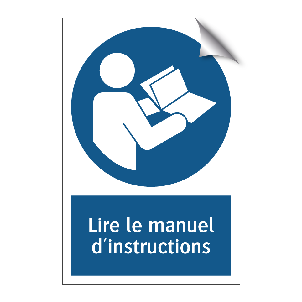 Lire le manuel d'instructions