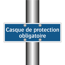 Casque de protection obligatoire