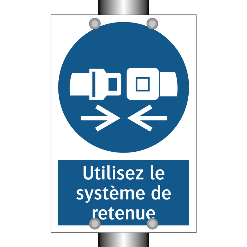 Utilisez le système de retenue