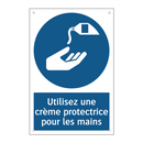 Utilisez une crème protectrice pour les mains