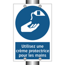 Utilisez une crème protectrice pour les mains