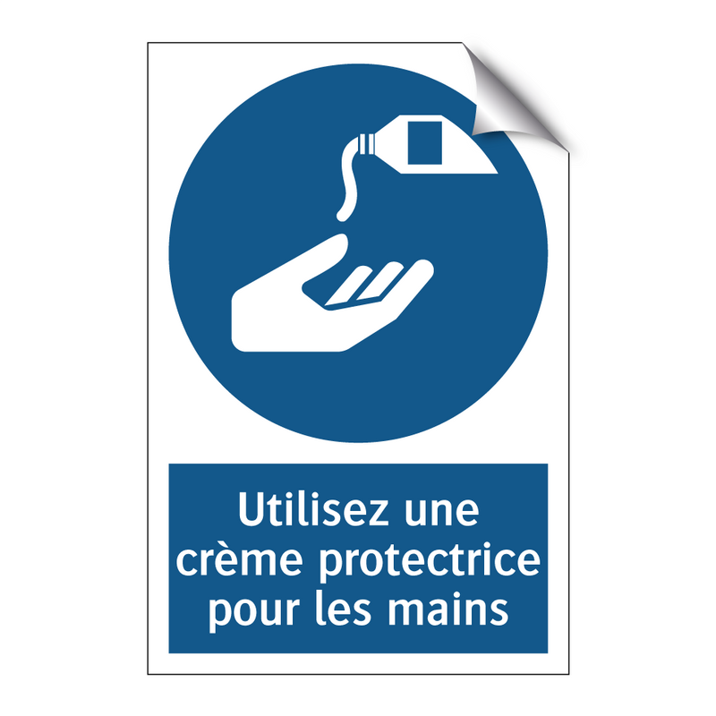 Utilisez une crème protectrice pour les mains