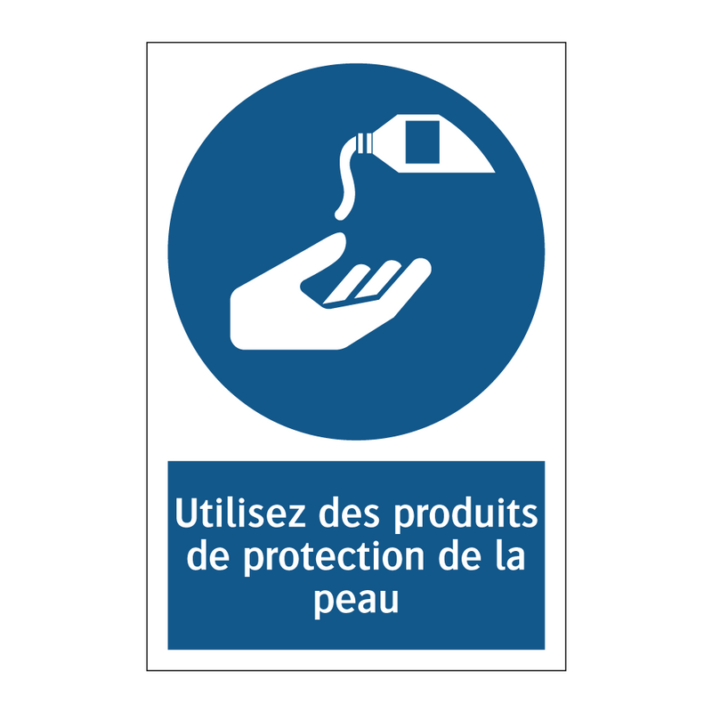 Utilisez des produits de protection de la peau