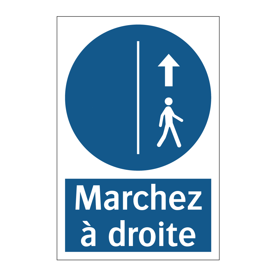 Marchez à droite