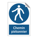 Chemin piétonnier