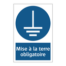Mise à la terre obligatoire