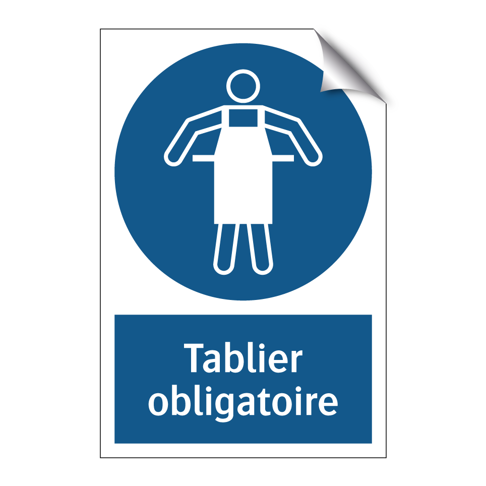 Tablier obligatoire