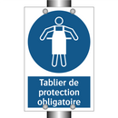 Tablier de protection obligatoire