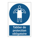 Tablier de protection obligatoire