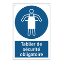 Tablier de sécurité obligatoire