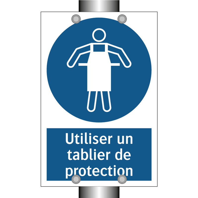 Utiliser un tablier de protection