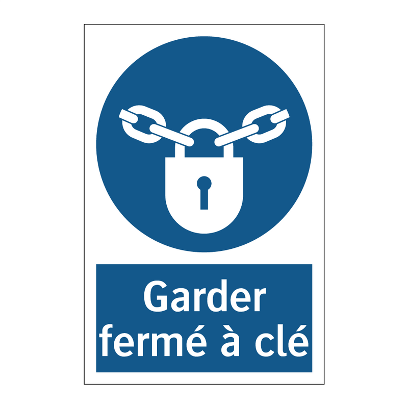 Garder fermé à clé