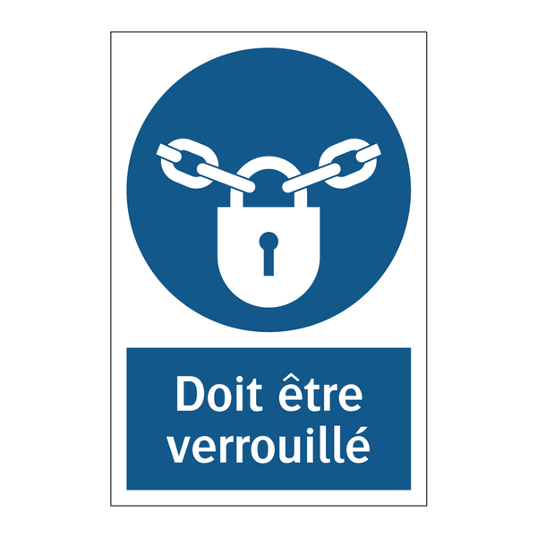 Doit être verrouillé