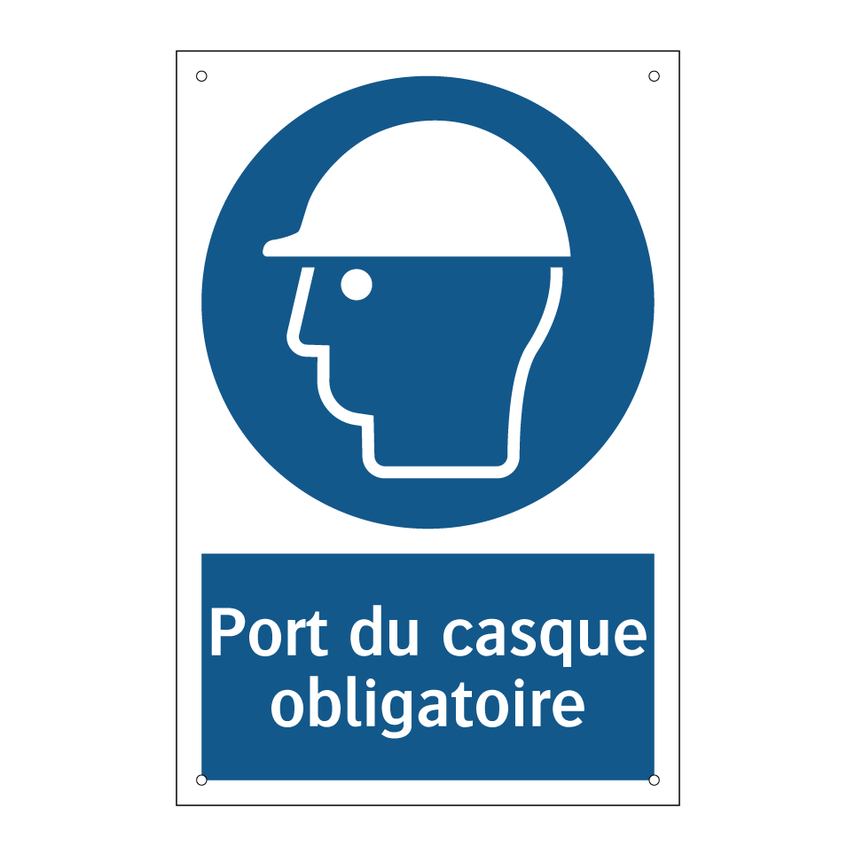 Port du casque obligatoire