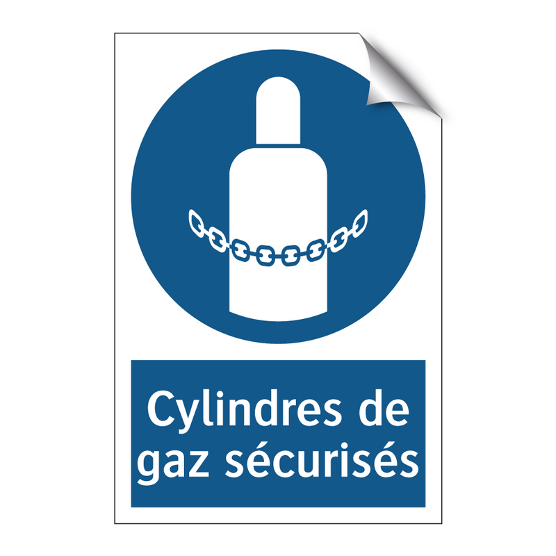 Cylindres de gaz sécurisés