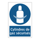 Cylindres de gaz sécurisés