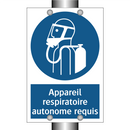 Appareil respiratoire autonome requis