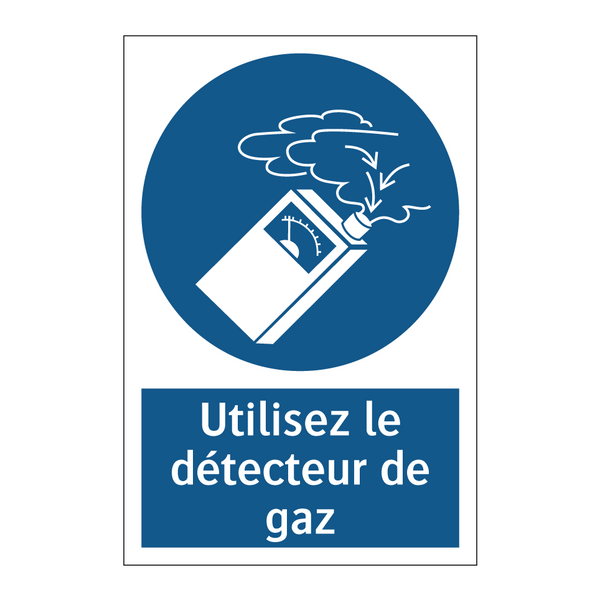 Utilisez le détecteur de gaz