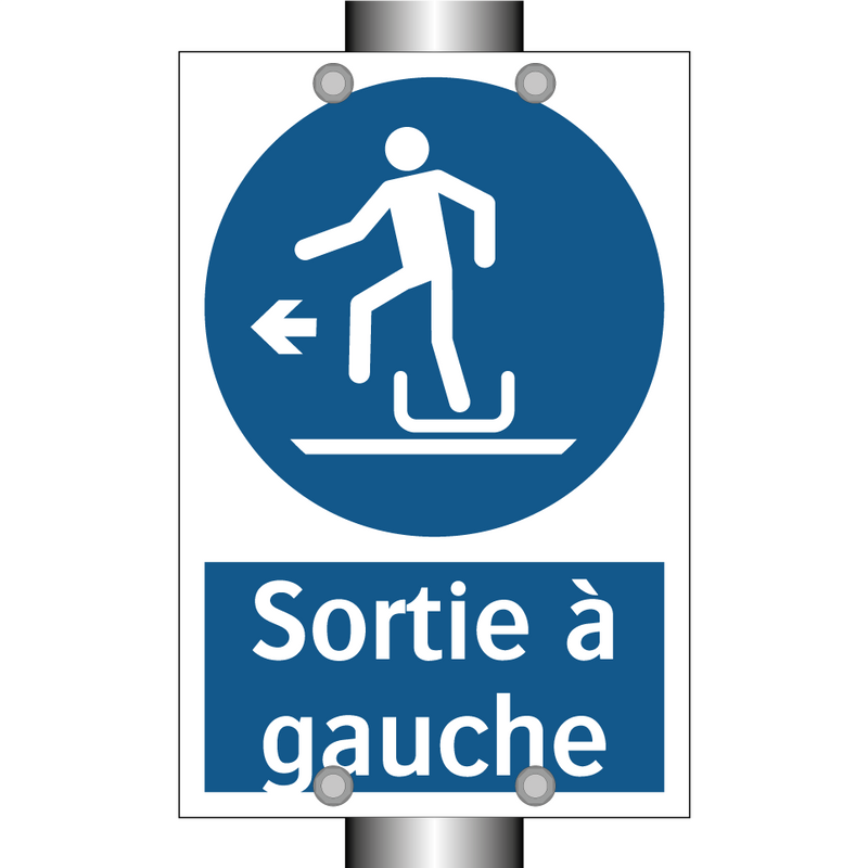 Sortie à gauche