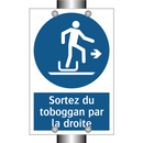Sortez du toboggan par la droite