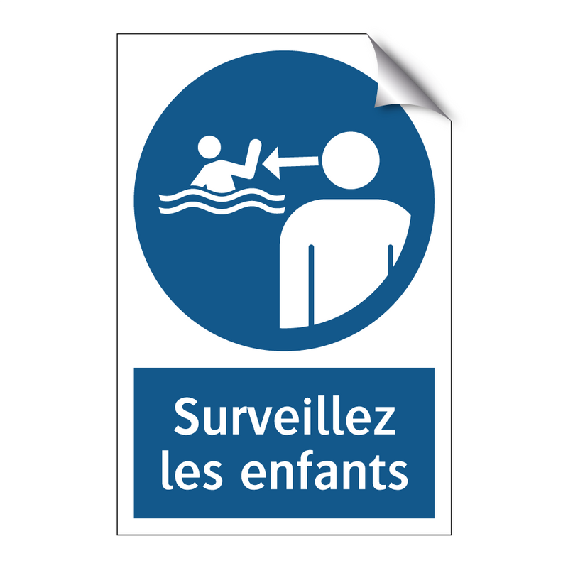 Surveillez les enfants