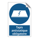 Tapis antistatique obligatoire