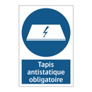 Tapis antistatique obligatoire