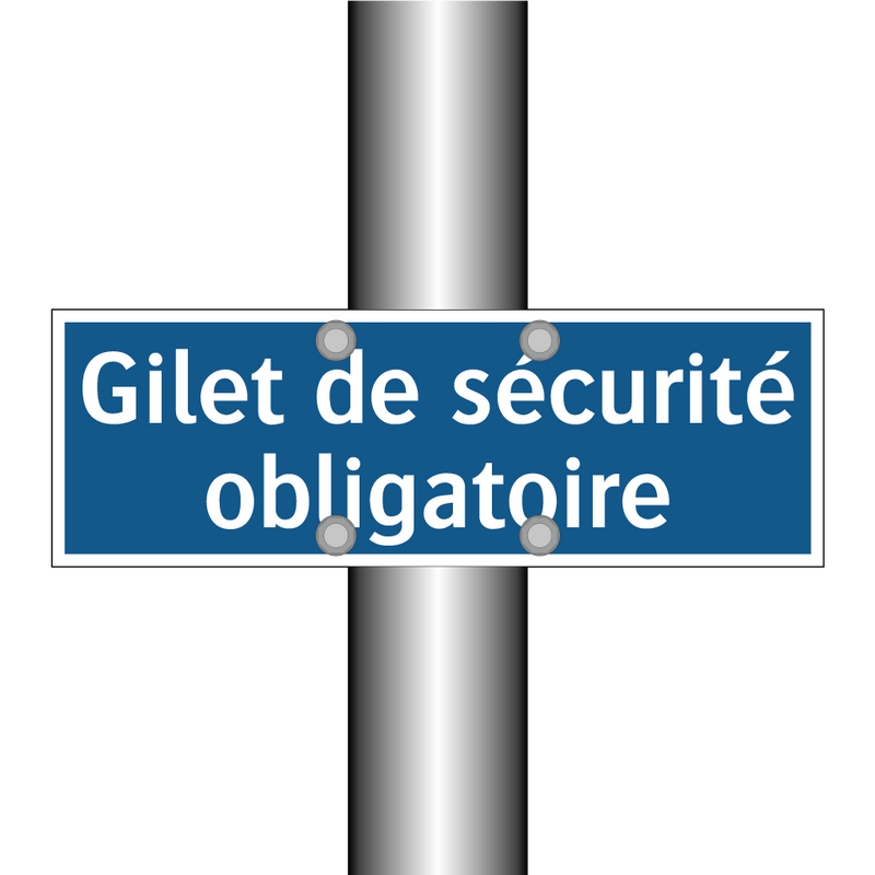 Gilet de sécurité obligatoire