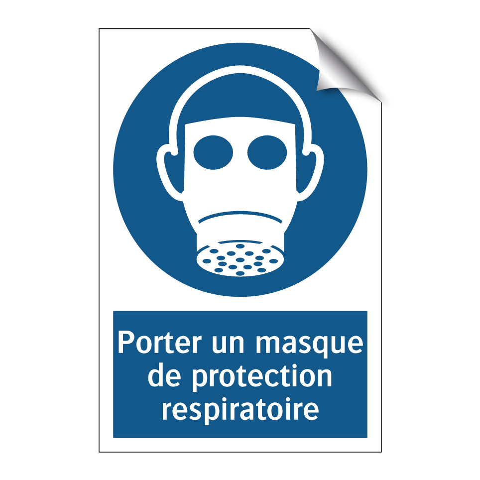 Porter un masque de protection respiratoire