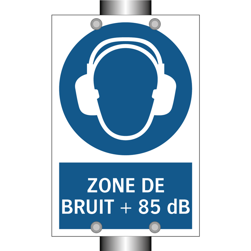 ZONE DE BRUIT + 85 dB