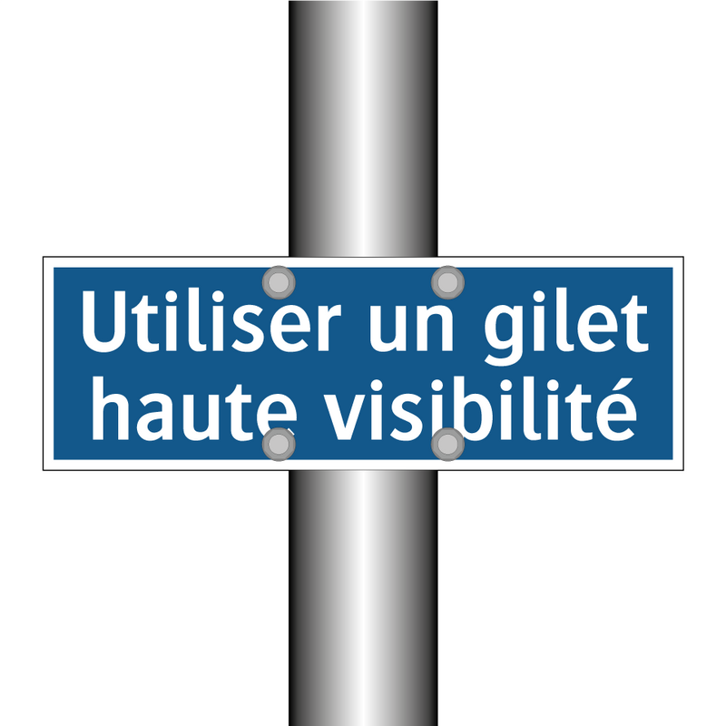 Utiliser un gilet haute visibilité