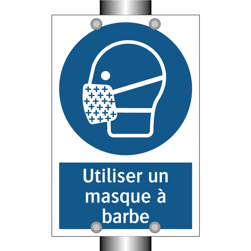 Utiliser un masque à barbe