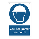 Veuillez porter une coiffe