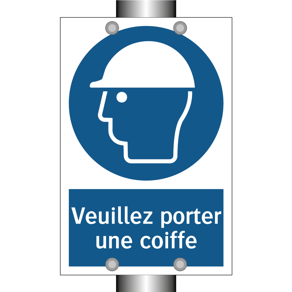 Veuillez porter une coiffe