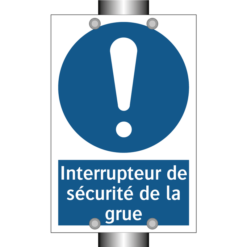 Interrupteur de sécurité de la grue