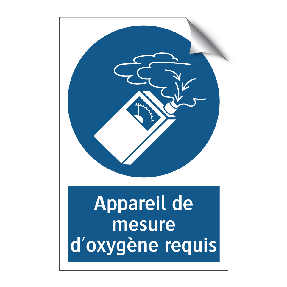 Appareil de mesure d'oxygène requis