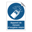Appareil de mesure d'oxygène requis