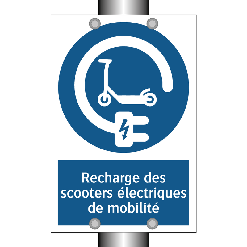 Recharge des scooters électriques de mobilité