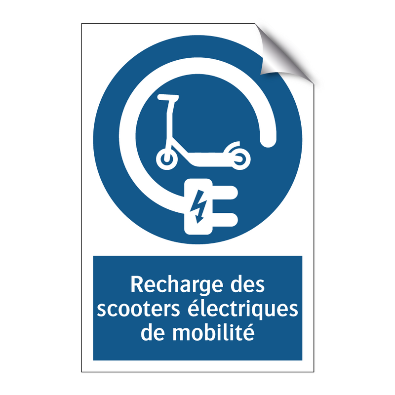 Recharge des scooters électriques de mobilité
