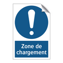 Zone de chargement