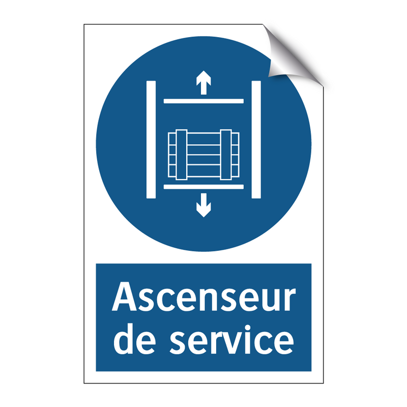 Ascenseur de service