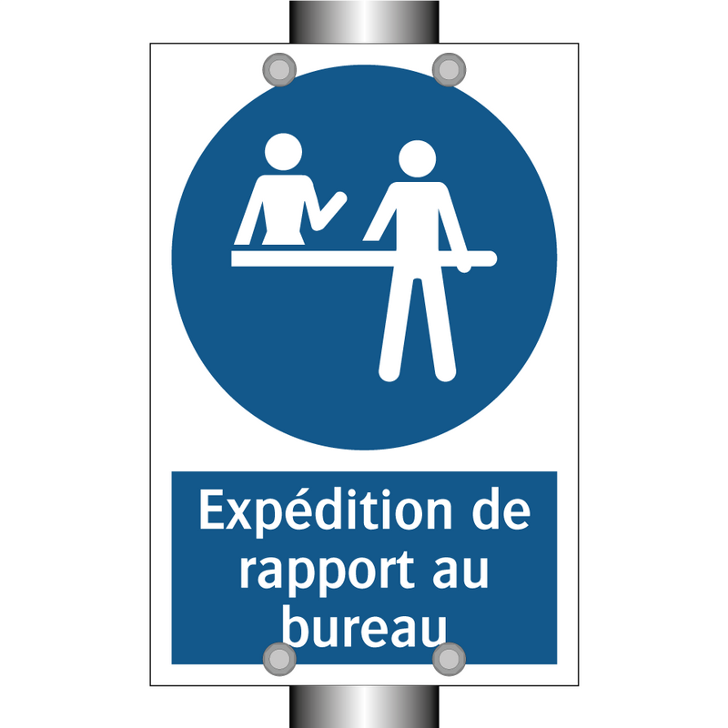 Expédition de rapport au bureau