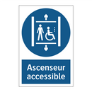 Ascenseur accessible