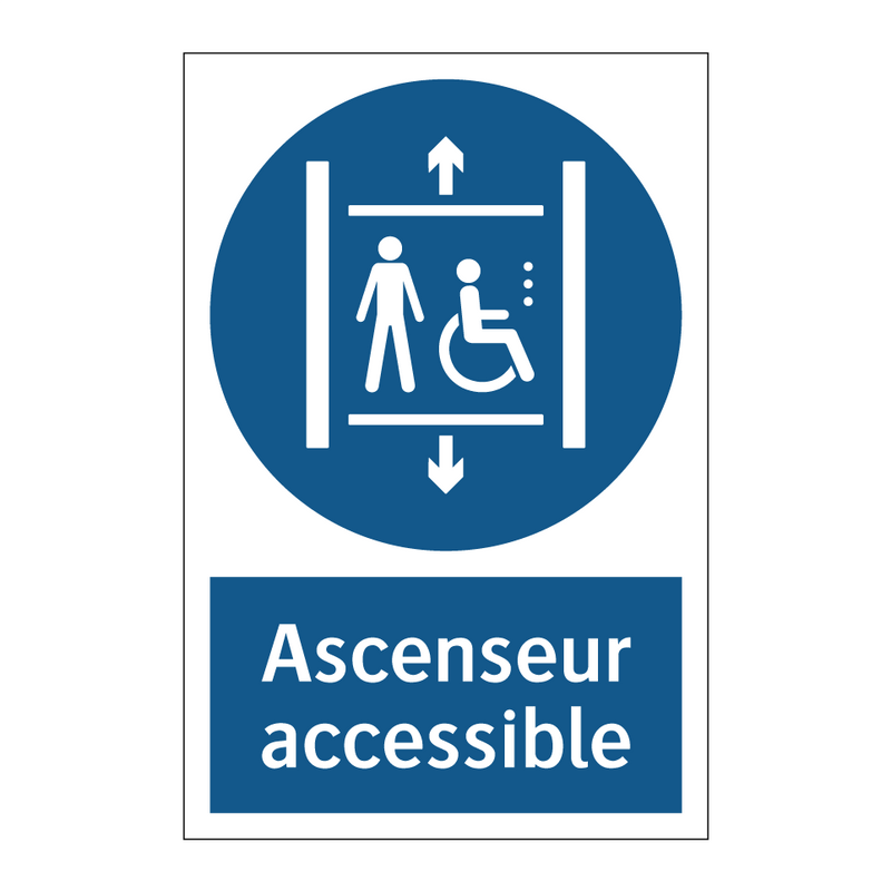 Ascenseur accessible